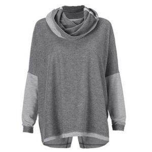 CAbi 3996 ATC Oversized Cowl Neck Pullover Top Size S